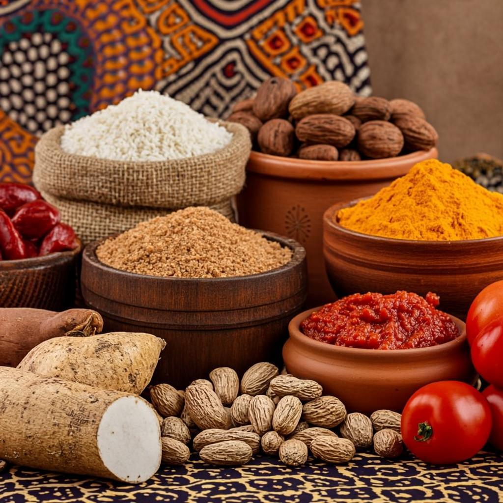 African foods — plantains, flours and grains