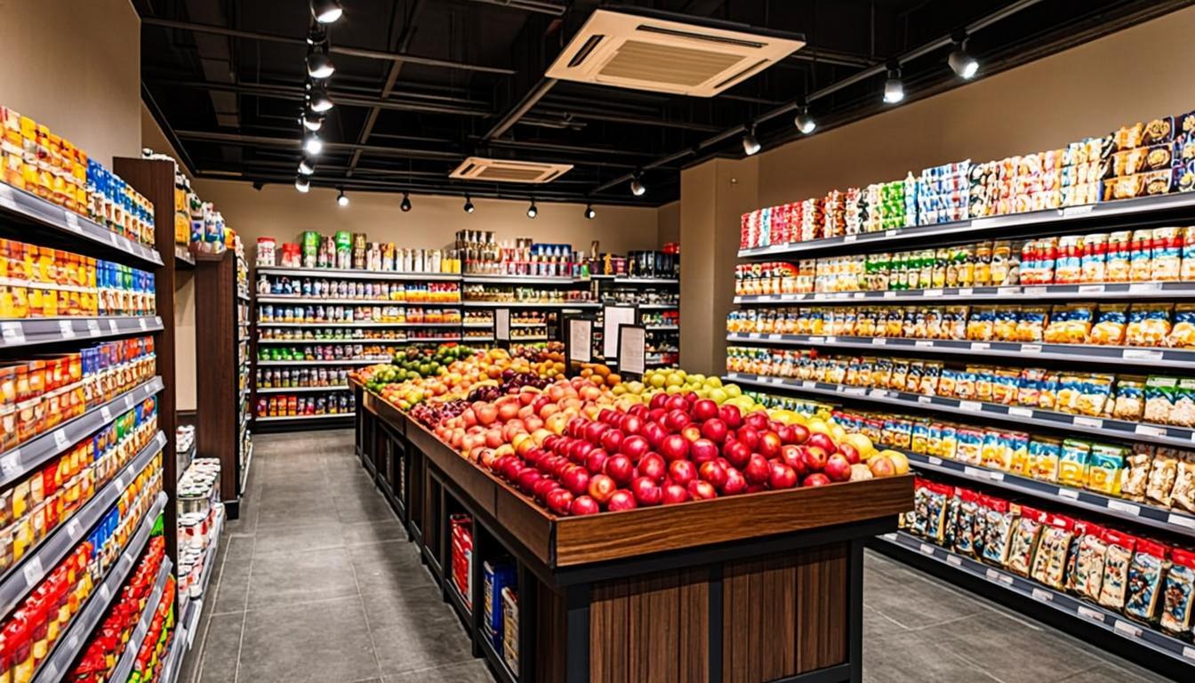 Baraka Kauppa store interior with international groceries
